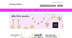 Desktop Screenshot of laurenklein.com
